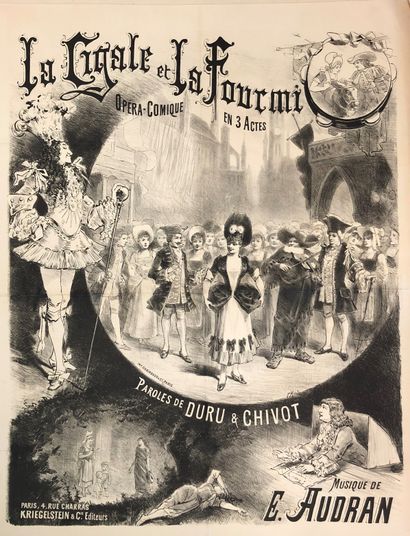 null Edmond AUDRAN, La Mascotte

Opéra-comique en trois actes de Chivot et Duru

Bouffes-Parisiens,...