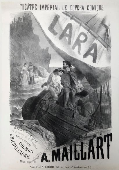 Aimé MAILLART (1817-1871). Lara 

Opéra-comique...