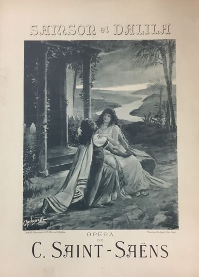 null Camille SAINT-SAENS (1835-1921), Samson et Dalila

Biblical opera in three acts...