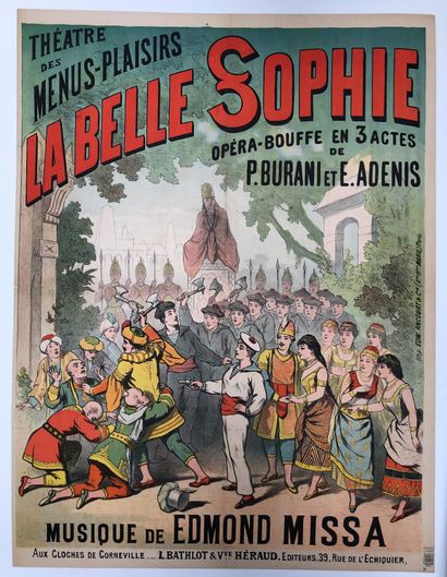 null Aimé MAILLART (1817-1871). Lara 

Comic opera in 3 acts and six tableaux, after...