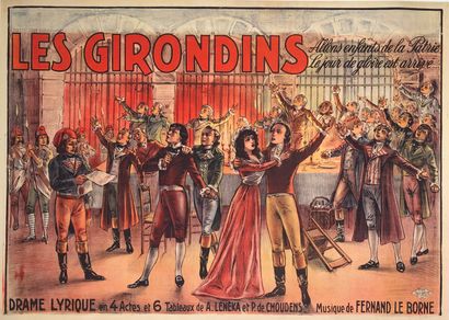 null Fernand LE BORNE (Charleroi, 1862-1929). Les Girondins

Drame lyrique en quatre...