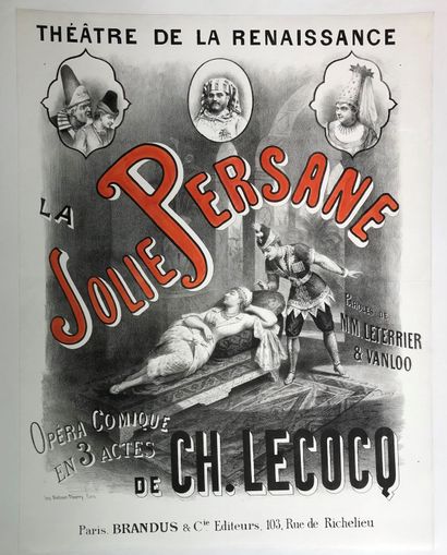 null Charles LECOCQ (1832-1918). The daughter of Madame Angot

Comic opera in three...