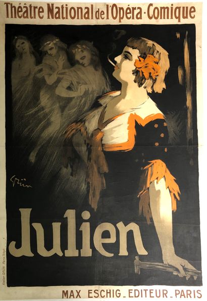null Gustave CHARPENTIER (1860-1956). Julien

Opéra-comique en quatre actes

Théâtre...