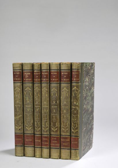 null HUGO (Victor). Œuvres de Victor Hugo. Paris, Eugène Renduel, 1836.

7 volumes...