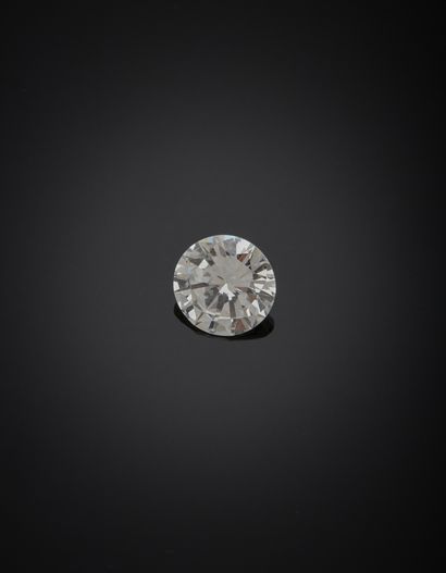  Diamant sur papier, pesant 0,96 carat. 
Dim....