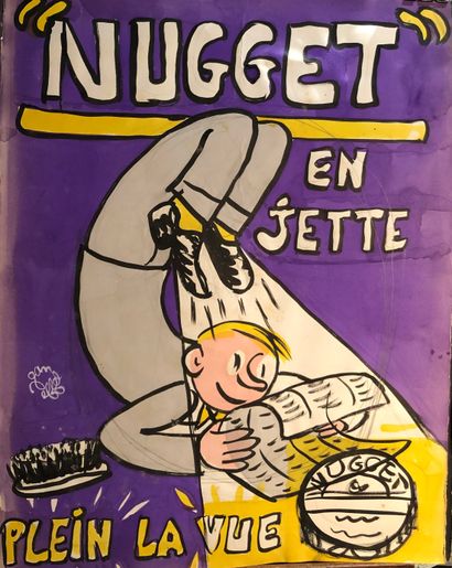 Jean EFFEL (1908-1982)
Nugget en jette plein...