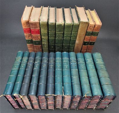 null Lot of 8 Memoirs of women.
1/ Campan, Mme - Memoirs on the private life of Marie-Antoinette,...