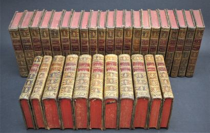 null Almanach des muses. - Paris, Delalain, 1778-1782. 21 volumes in-12 bound in...