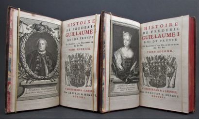 null [Mauvillon, Eleazar de]. - Histoire de Frédéric Guillaume I roi de Prusse et...