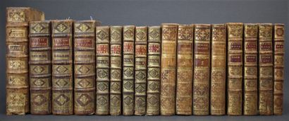 null Ensemble d'ouvrages du XVIIIe siècle sur l'histoire des XVI, XVII et XVIIIe...