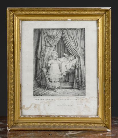null Louis HERSENT (1777-1860)
LL. AA. RR. Monseigneur le Duc de Bordeaux et Mademoiselle
Imp....