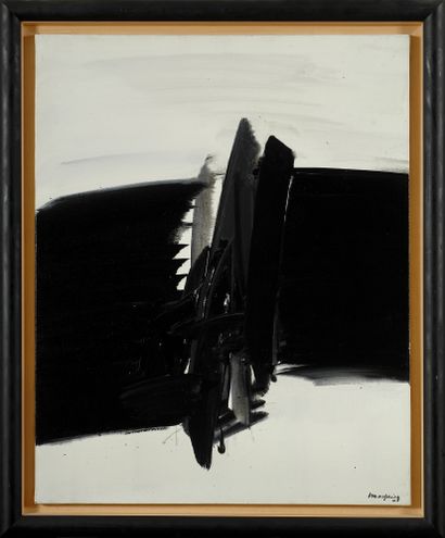 null André MARFAING (1925-1987)
Sans titre, 1971
Acrylique sur toile signée en bas...