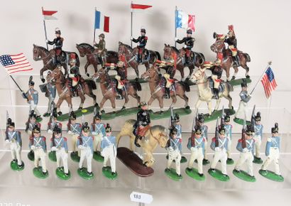 null QUIRALU : Saint-Cyriens et Garde Républicaine à cheval – Officier à cheval (10...