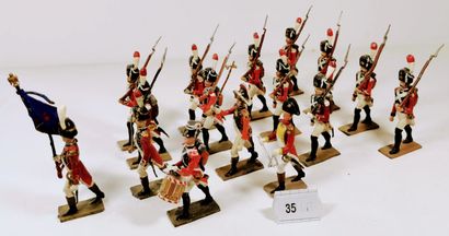 LUCOTTE 1er Empire : Grenadiers du 3ème Régiment...