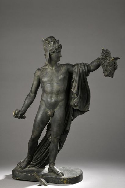 null ITALIAN school of the end of the 19th century after Antonio CANOVA (1757-1822)
Perseus...