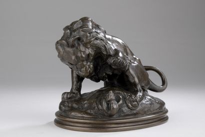 null Antoine Louis BARYE (1795-1875)
Lion with snake n°3 (sketch)
Model created in...