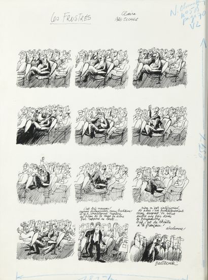 null Claire BRETÉCHER (1940-2020)
The Frustrated
Gag in a plate Les Critiques published...