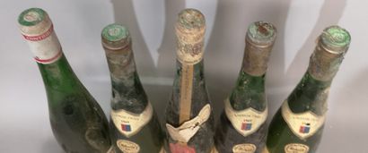 null 6 bouteilles ALSACE DIVERS Années 1960. 
EN L'ETAT