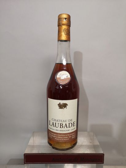 null 1 bottle 70cl BAS ARMAGNAC "Hors d'âge" - Château de LAUBADE