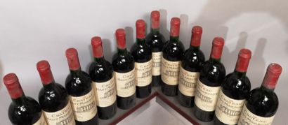 null 12 bouteilles Château HAUT MARBUZET 1988 - Saint Estèphe 
Étiquettes légèrement...