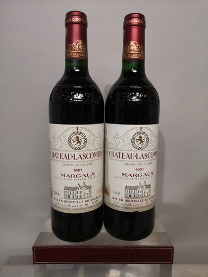 null 2 bouteilles Château LASCOMBES 1991 - 2e Gcc Margaux