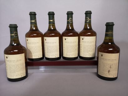 6 bouteilles VIN JAUNE d' ARBOIS 1987 - ROLET...