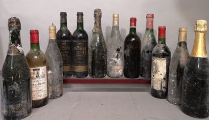 12 bouteilles VINS DIVERS de FRANCE 
EN ...