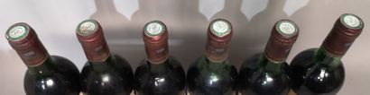null 6 bouteilles Château GRAND CORBIN MANUEL - Saint Emilion Grand Cru : 3 de 1979...
