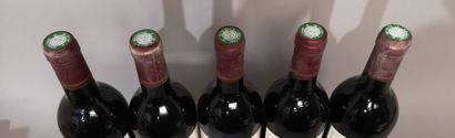 null 5 bouteilles Château LA FLEUR PEREY 1993 - Saint Emilion Grand Cru 
Étiquettes...