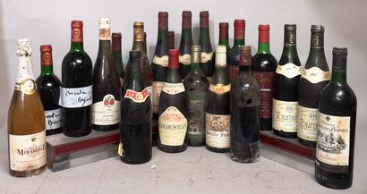 null 30 bottles of various WINES of FRANCE 
IN THE STATE
