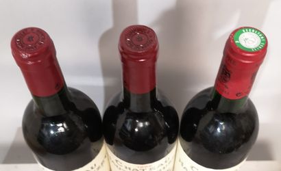 null 3 bouteilles Château HAUT MARBUZET - Saint Estèphe 1995, 1996 et 1998 
Étiquettes...