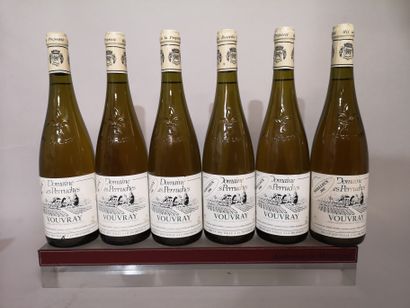 6 bouteilles VOUVRAY Moelleux - Domaine des...