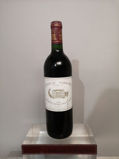 1 bouteille Château MARGAUX 1985 - 1er Gcc...