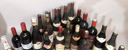 null 30 bouteilles VINS DIVERS de FRANCE 
EN L'ETAT
