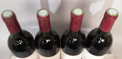 null 4 bouteilles Château LYNCH BAGES 1989 - 5e Gcc Pauillac