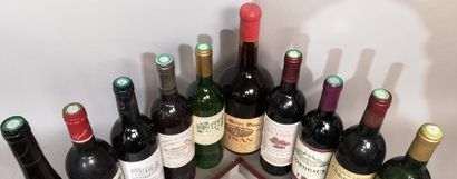 null 10 bottles (including 1 magnum) VARIOUS WINES FROM FRANCE 1990 and 2000 
AS...