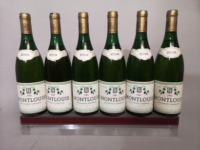 6 bouteilles MONTLOUIS 1985 