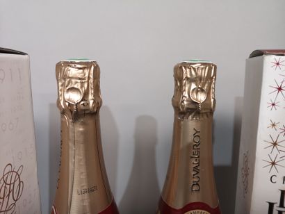 null 2 bouteilles CHAMPAGNE DUVAL LEROY Brut 1er Cru "Fleur de Champagne - Cuvée...