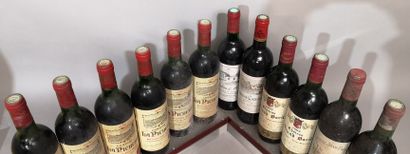 null 12 bouteilles SAINT EMILION A EN L'ETAT : Ch. JEAN FAURE 1986, Ch. LA PICHERIE...
