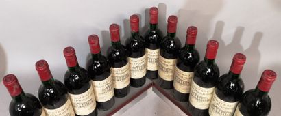 null 12 bouteilles Château HAUT MARBUZET 1989 - Saint Estèphe 
Étiquettes légèrement...