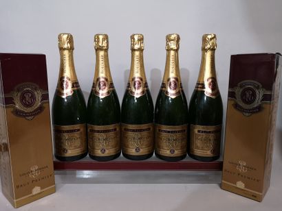 null 5 bouteilles CHAMPAGNE Brut premier - Louis ROEDERER En Cartons individuels....