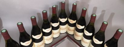null 11 bouteilles VOLNAY 1er Cru "Champans" 1990 - Pierre BOULEY ROSSIGNOL 
3 BQSSES....