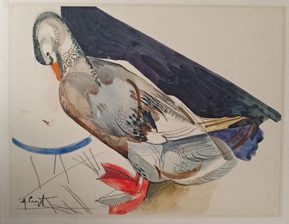 null Maurice CROZET (1896-1978)
Lot including 34 drawings in ink, 10 drawings in...