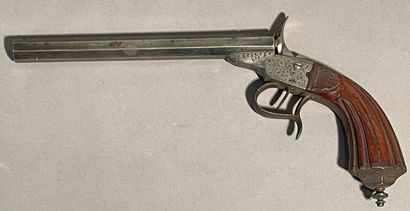 null Ring-fire pistol.
Calibre 6mm or 22 
Length of the barrel: 20 cm
Engraved case,...