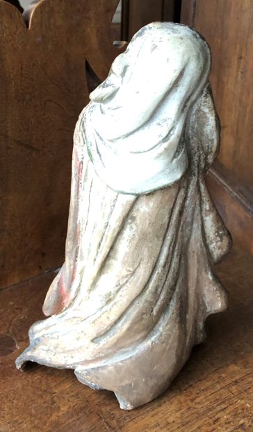 null Virgin of the Annunciation
Polychrome terracotta, small accidents
H : 24 cm