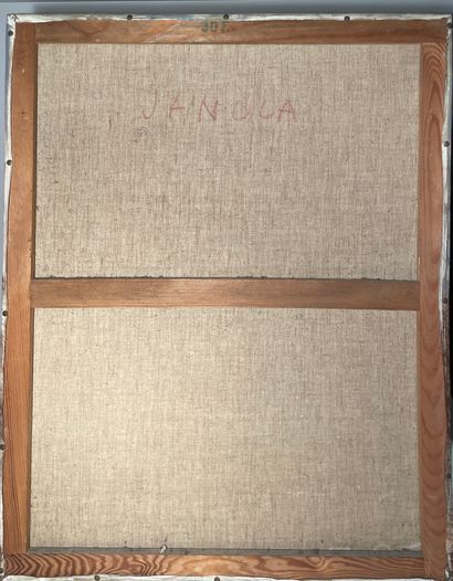 null Frantisek JANULA (1932-2020)
Sans titre
Acrylique sur toile. 
Signée en bas...