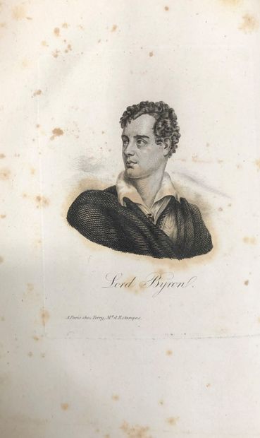 null Lot including:
- BYRON (George Noel Gordon, Lord). Complete works of Lord Byron,...