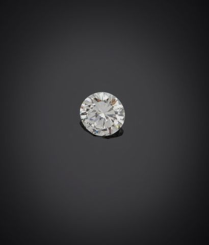 null Diamond on paper, weighing 1,11 carat.
Pre-certificate of the Laboratoire Français...