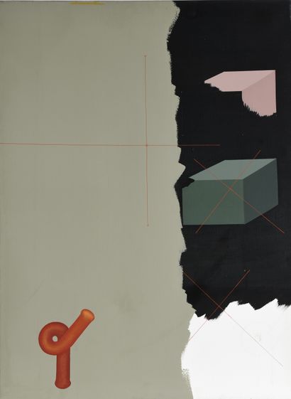 null Joël KERMARREC (1939-2022)
Untitled, 1971
Acrylic on canvas, signed and dated...