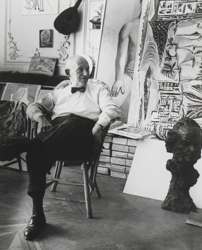 null André VILLERS (1930-2016)
Picasso à Cannes
Vingt tirages RC dont dix-neuf portent...